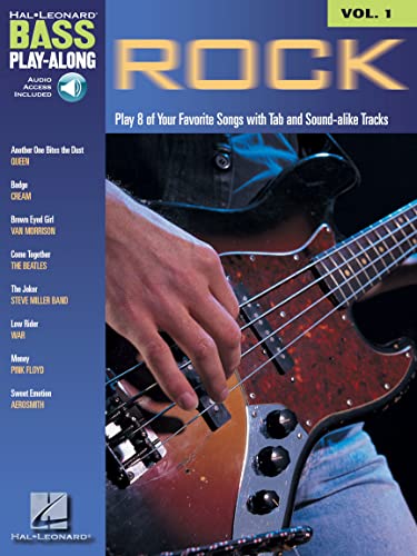 Rock: Bass Play-Along Volume 1 [With CD (Audio)] (Hal Leonard Bass Play-Along) von Music Sales
