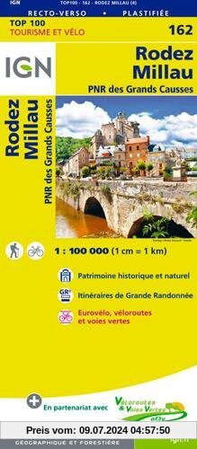 Rodez Millau 1:100 000