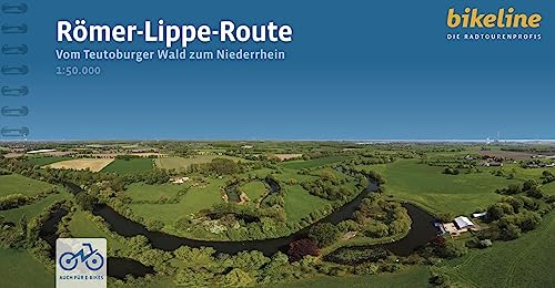 Römer-Lippe-Route: Vom Teutoburger Wald zum Niederrhein, 1:50.000, 297 km, GPS-Tracks Download, LiveUpdate (Bikeline Radtourenbücher) von Esterbauer GmbH