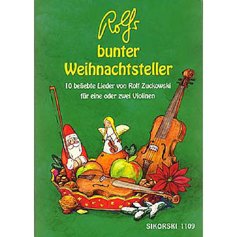 Rolfs bunter Weihnachtsteller