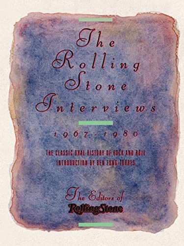 Rolling Stone Interv: 1967-1980 Rolling Stone Interv: 1967-1980 von St. Martin's Griffin