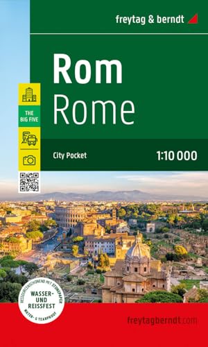 Rom, Stadtplan 1:10.000, freytag & berndt: City Pocket, Innenstadtplan, wasserfest und reißfest (freytag & berndt Stadtpläne) von Freytag-Berndt und ARTARIA