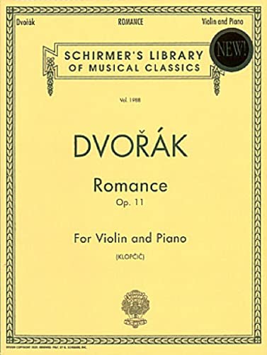 Romance, Op. 11: Violin and Piano: Schirmer Library of Classics Volume 1988 Violin and Piano von G. Schirmer, Inc.