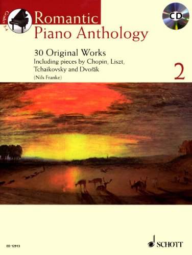 Romantic Piano Anthology: 30 Original Works. Band 2. Klavier. (Schott Anthology Series, Band 2)