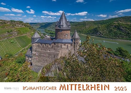 Romantischer Mittelrhein 2025 Bildkalender A4 quer, spiralgebunden von klaes-regio Fotoverlag
