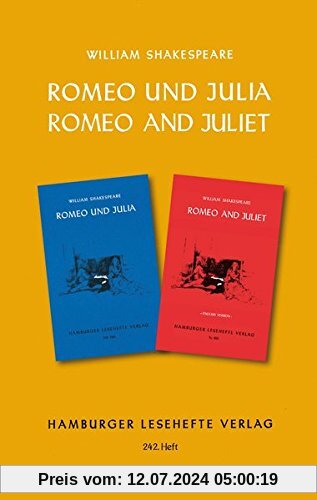 Romeo und Julia / Romeo and Juliet: Deutschsprachige Ausgabe / English Version (Bundle)