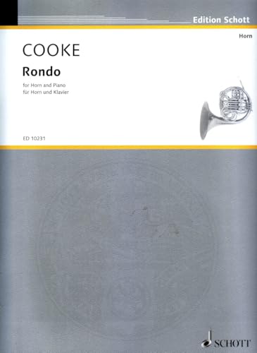 Rondo B-Dur: Horn in F und Klavier. (Edition Schott)