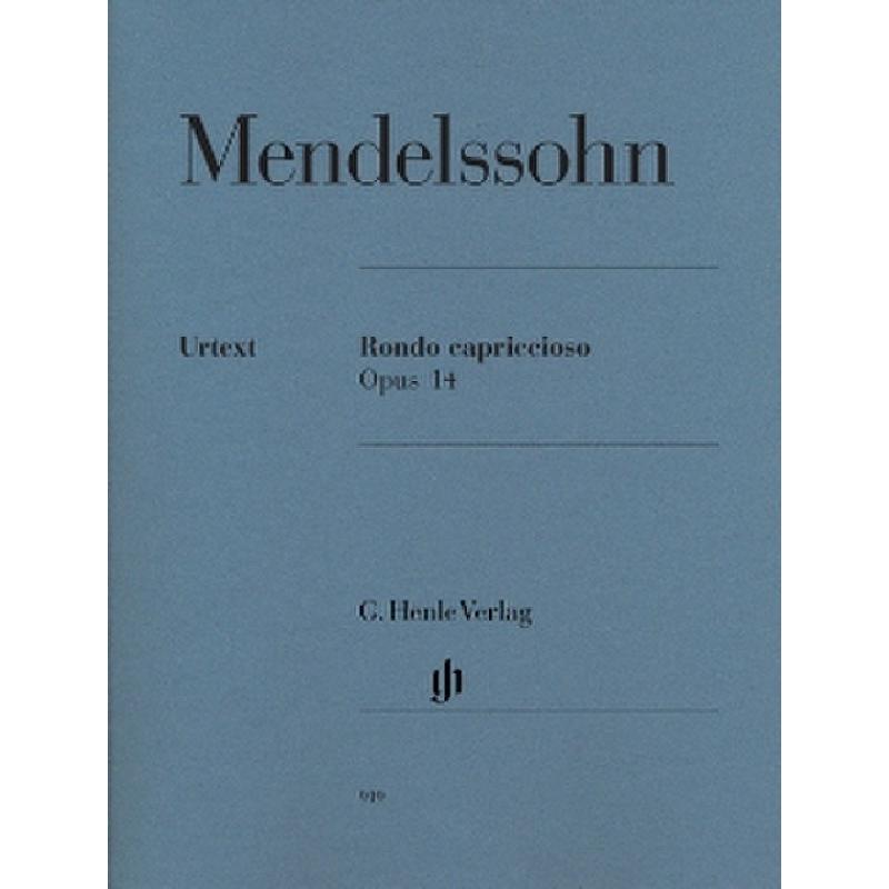 Rondo capriccioso op 14 Rondo capriccioso op 14