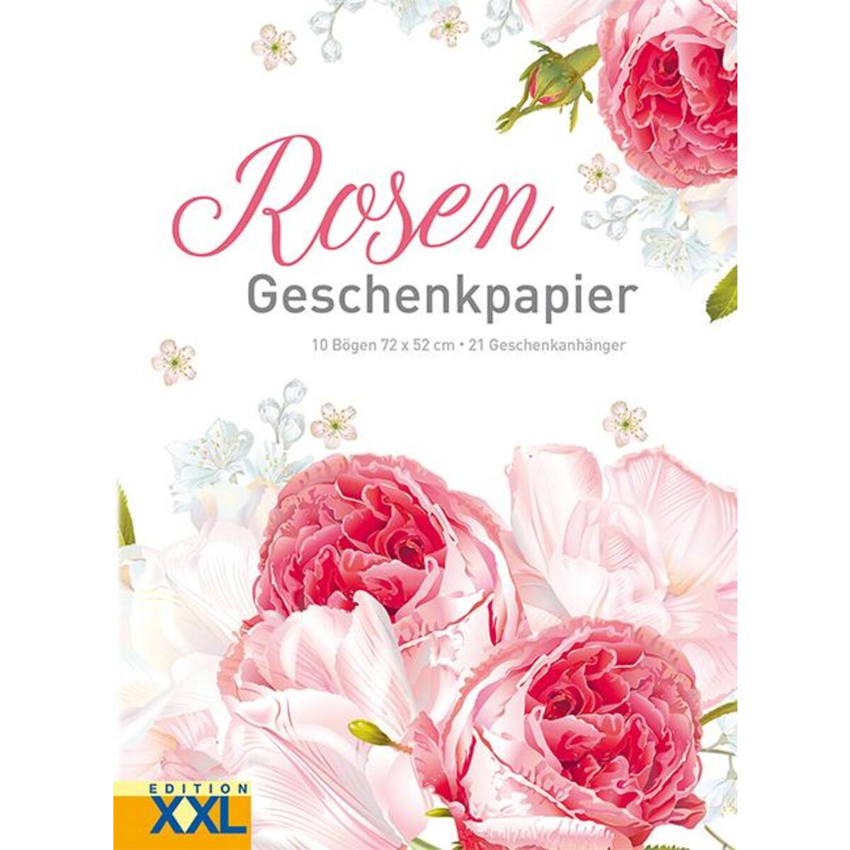 Rosen-Geschenkpapier von Edition XXL GmbH