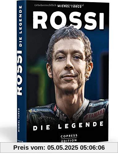 Rossi: Die Legende. Biografie und Rückblick auf 20 Jahre Karriere im Motorrad-Rennsport. Hintergründe zu seinen Siegen im MotoGP und zu seinen WM-Titeln. Aktualisierte Neuauflage.