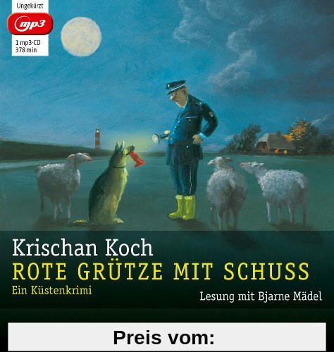 Rote Grütze mit Schuss (mp3-Ausgabe): Ein Küstenkrimi (Ungekürzte Lesung, 1 mp3-CD)