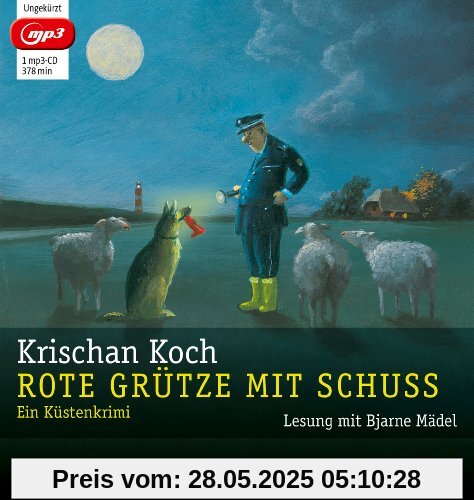 Rote Grütze mit Schuss (mp3-Ausgabe): Ein Küstenkrimi (Ungekürzte Lesung, 1 mp3-CD)