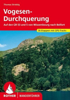 Rother Wanderführer Vogesen-Durchquerung von Bergverlag Rother