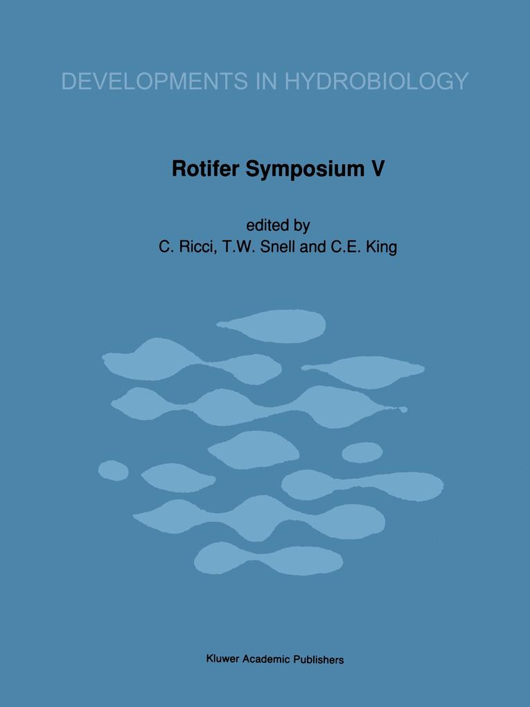 Rotifer Symposium V von Springer Netherlands