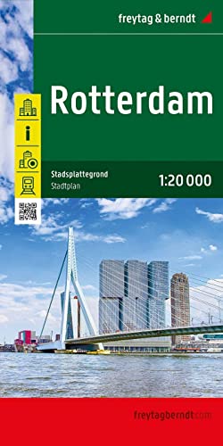 Rotterdam, Stadtplan 1:20.000, freytag & berndt: Stadsplattegrond schaal 1 : 20.000 (freytag & berndt Stadtpläne) von Freytag-Berndt und ARTARIA