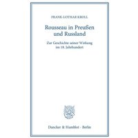 Rousseau in Preußen und Russland.