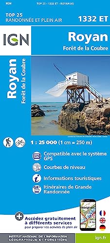 Royan. Forêt de la Coubre (TOP 25) von Ign Institut Geographique National