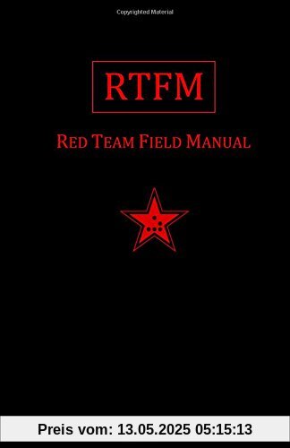 Rtfm: Red Team Field Manual