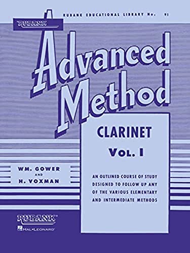 Rubank Advanced Method - Clarinet Vol. 1 Rubank Advanced Method - Clarinet Vol. 1