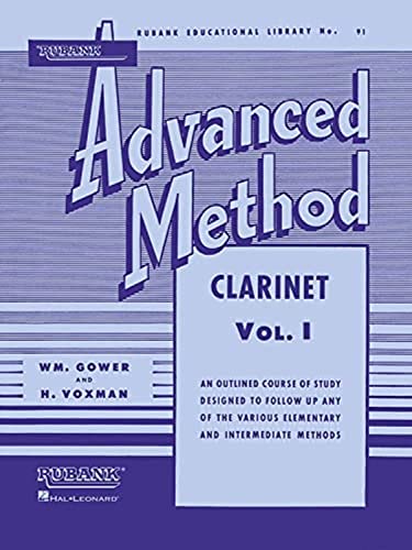 Rubank Advanced Method - Clarinet Vol. 1