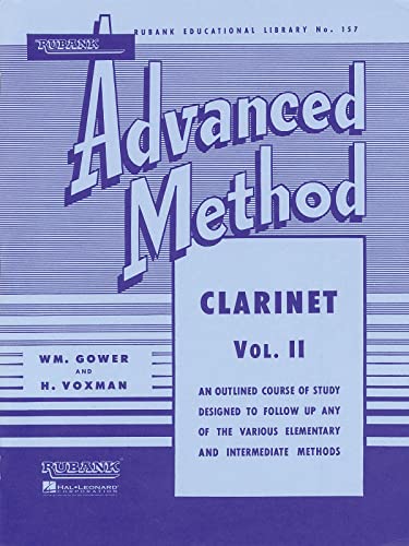 Rubank Advanced Method - Clarinet Vol. 2 (Rubank Educational Library)