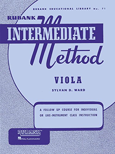 Rubank Intermediate Method-Viola (Rubank Educational Library, Band 71) (Rubank Educational Library, 71, Band 71)