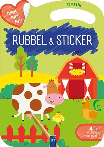 Rubbel & Sticker - Natur Rubbel & Sticker - Natur