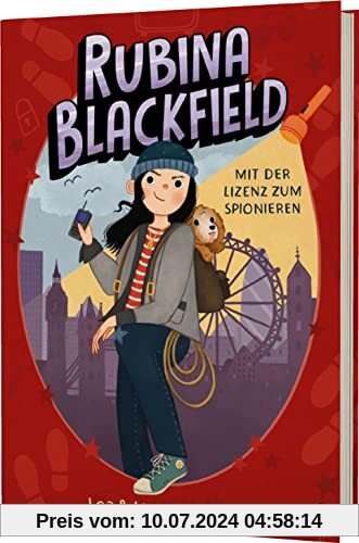 Rubina Blackfield 1: Mit der Lizenz zum Spionieren: Neue liebevolle Agenten-Reihe mit einer mutigen Heldin für Kinder ab 9 (1)