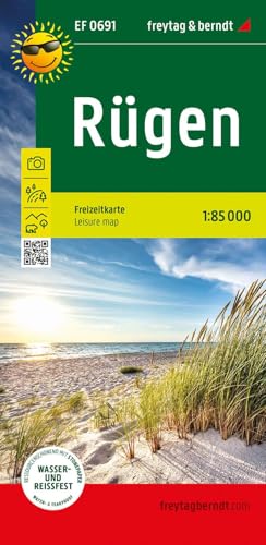 Rügen, Erlebnisführer 1:85.000, freytag & berndt: Freizeitkarte mit touristischen Infos auf Rückseite, wetterfest und reißfest von Freytag-Berndt und ARTARIA