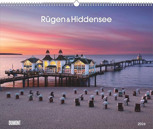 Rügen & Hiddensee 2026 – Wandkalender 52 x 42,5 cm – Spiralbindung von DUMONT
