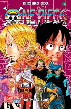 Ruffy vs. Sanji / One Piece Bd.84 von Carlsen / Carlsen Manga