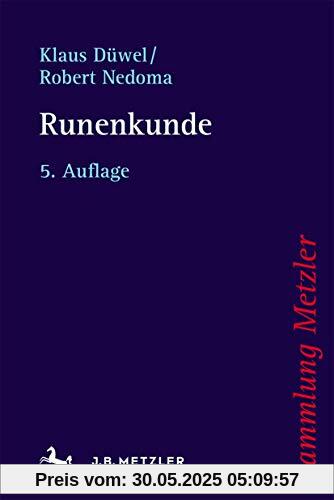 Runenkunde (Sammlung Metzler)