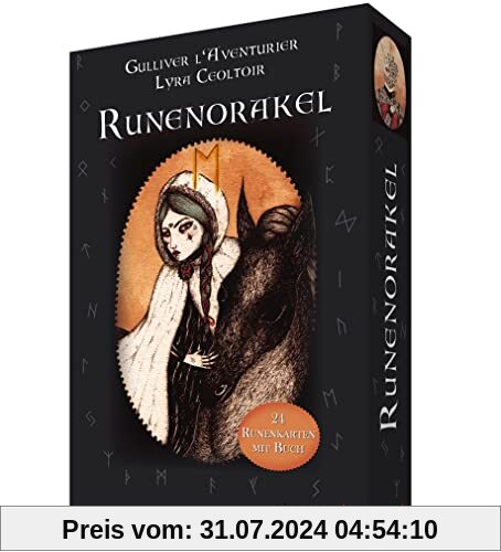Runenorakel: 24 Runenkarten mit Buch