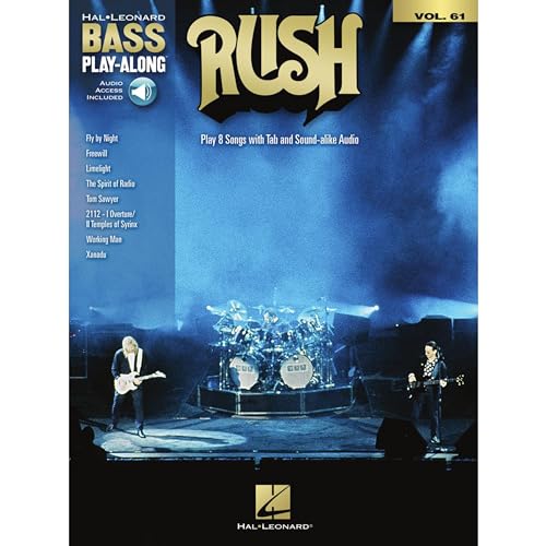 Rush. Hal Leonard Bass Play-Along Volume 61. Book/Audio-Online von Hal Leonard