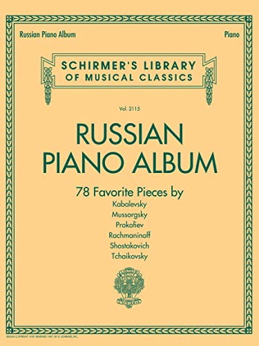 Russian Piano Album: Schirmer Library of Classics Volume 2115 (Schirmer's Library of Musical Classics, Band 2115)