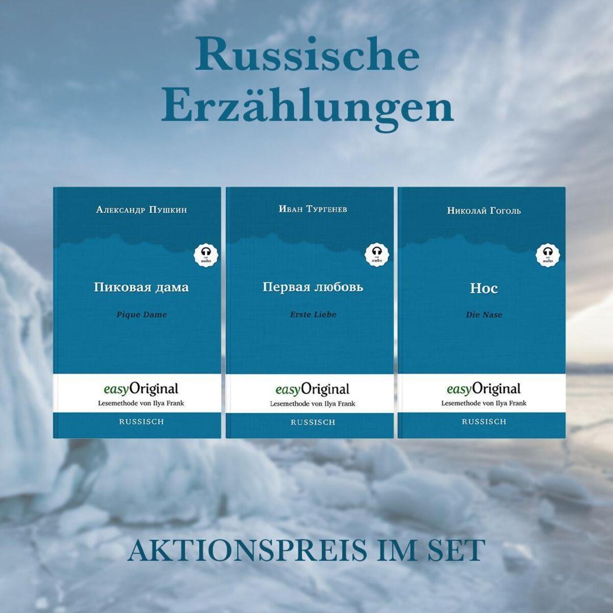 Russische Erzählungen (Bücher + Audio-Online) - Lesemethode von Ilya Frank von EasyOriginal Verlag e.U.