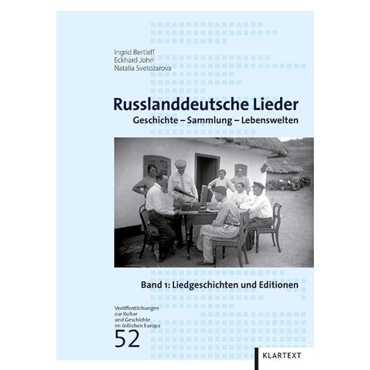 Russlanddeutsche Lieder Russlanddeutsche Lieder von Klartext Verlag