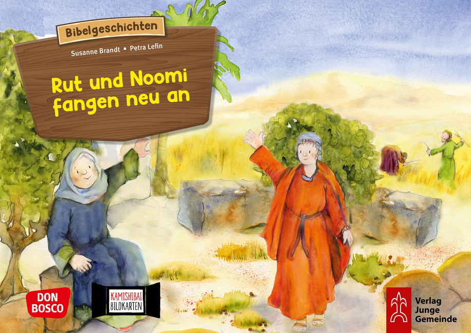 Rut und Noomi fangen neu an. Kamishibai Bildkartenset Rut und Noomi fangen neu an. Kamishibai Bildkartenset von Don Bosco Medien