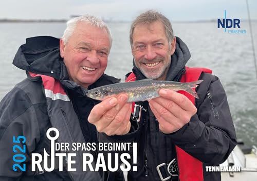 Rute raus, der Spass beginnt 2025: Monatskalender mit Momentaufnahmen aus der NDR-Kultserie Rute raus, der Spass beginnt 2025: Monatskalender mit Momentaufnahmen aus der NDR-Kultserie von TENNEMANN Media GmbH