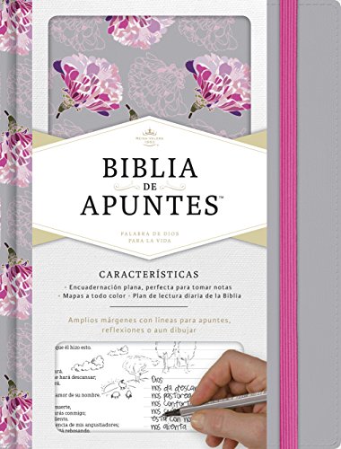 Biblia de Apuntes / Journaling Bible: Reuba-Valera 1960 Biblia de Apuntes, Gris Y Floreado Tela Impresa/ Reuba-Valera 1960 Bible Notes, Gray and Floral Cover