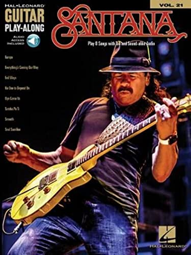 SANTANA (Hal-Leonard Guitar Play-Along, Band 21): Guitar Play-Along Volume 21: Includes Downloadable Audio (Hal-Leonard Guitar Play-Along, 21, Band 21) von HAL LEONARD