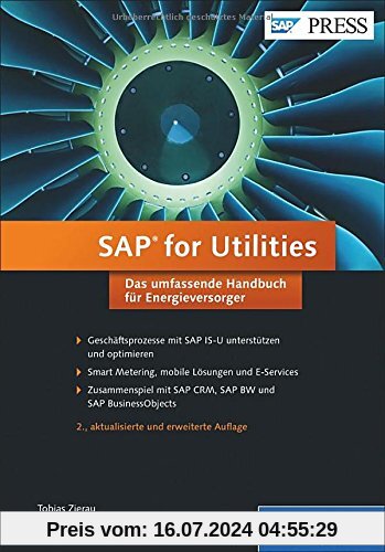 SAP for Utilities: Das umfassende Handbuch für Energieversorger (SAP PRESS)
