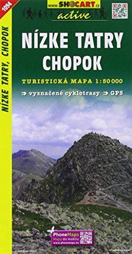 Nízké Tatry, Chopok / Niedere Tatra, Chopok (Wander - Radkarte 1:50.000) (SHOCart Wander - Radkarte 1:50.000 Slowakei, Band 1094) Nízké Tatry, Chopok / Niedere Tatra, Chopok (Wander - Radkarte 1:50.000) (SHOCart Wander - Radkarte 1:50.000 Slowakei, Band 1094) von Freytag + Berndt