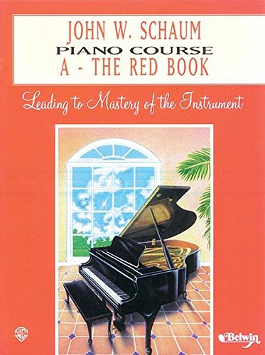 SCHAUM PIANO COURSE A RED BK