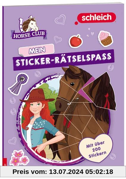 SCHLEICH® Horse Club™ – Mein Sticker-Rätselspaß