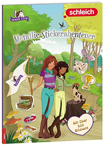 schleich® Horse Club™ – Metallic-Stickerabenteuer: mit vielen Stickern