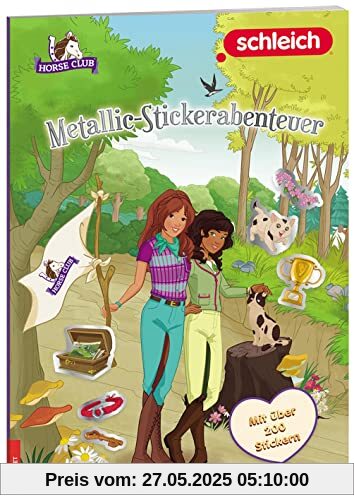 SCHLEICH® Horse Club™ – Metallic-Stickerabenteuer