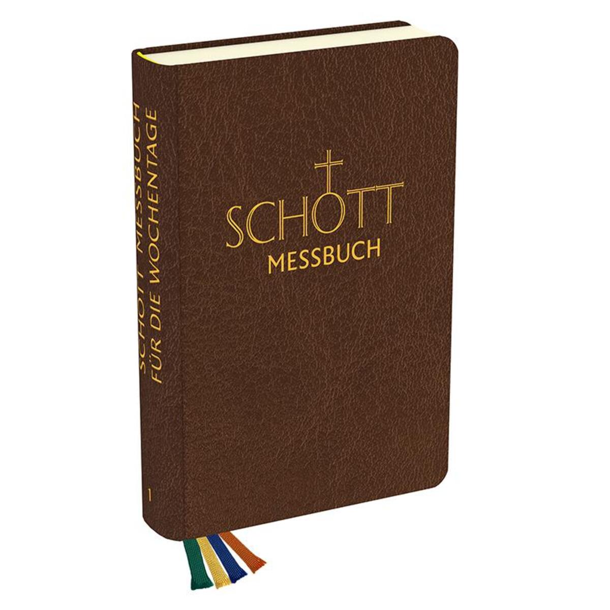 SCHOTT Messbuch für die Wochentage der geprägten Zeiten SCHOTT Messbuch für die Wochentage der geprägten Zeiten von Herder Verlag GmbH
