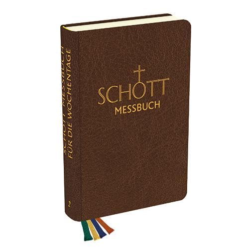 SCHOTT Messbuch - Für die Wochentage - Band 2: Jahreskreis 1.-17. Woche: Originaltexte der authentischen deutschen Ausgabe des Messbuches und des Messlektionars von VERLAG HERDER GMBH