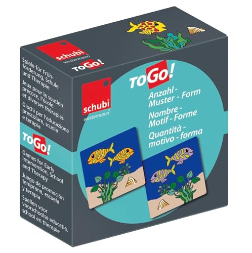schubi ToGo: Anzahl – Muster – Form (SCHUBI ToGo: Spiele zur visuellen Wahrnehmung)
